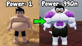 Becoming The Strongest Player In Gym League Roblox