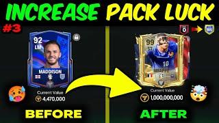 INCREASE PACK LUCK - REVEALING BIGGEST MYSTERY in FC Mobile  0-105 OVR Series Ep03