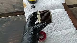 STP S6607XL oil filter cut open.. Great looking filter