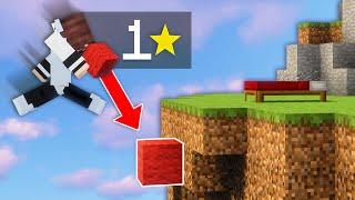 I Clutched Minecraft Bedwars on a 1 Star Account