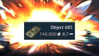 some Object 685 experience