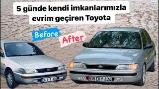 5 günün özeti Toyota corolla baştan sona