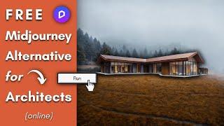 Free Midjourney Alternative for Architects ai rendering
