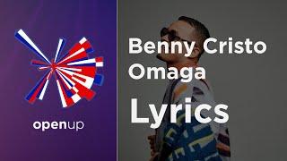 Benny Cristo - Omaga Lyrics Czech Republic  Eurovision 2021