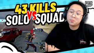 SOLO VS SQUAD 43 KILLS  FULL MATCH MODE TABRAK-TABRAK MASUK  #pubgmobile