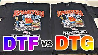 DTG vs DTF Deep Dive and Techniques on a Shirt