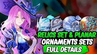 For Jade & Firefly New Relics sets & planar ornament sets are coming in V2.3..  Honkai star rail