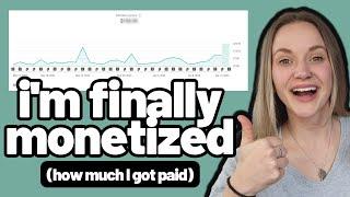 How Much Money YouTube Paid Me with 1500 Subscribers My First 30 Days as a Monetized Creator