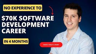 How He Became a Software Developer In Just 4 Months No degree