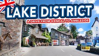 LAKE DISTRICT DRIVE from Keswick to Grasmere relaxing Lake District drive video