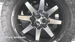 2006 Chevrolet Silverado 2500 sitting on 20 Toxic - widow rims with 3512.5020 hardcore tires