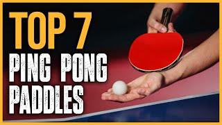 Best Ping Pong Paddles 2024  Top 5 Best Table Tennis Bats Review