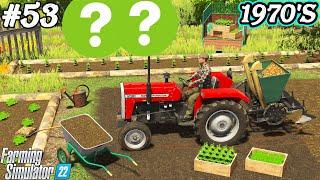 1970S. SHOPPING. Planting potatoes tomatoes strawberries. Farming simulator 22. FS 22. Ep 53