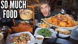 ULTIMATE CHINESE FOOD MENU CHALLENGE  The Best Chinese Food In Houston Texas  Dumpling Duck & Fish