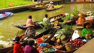 Tayland Yüzen Pazar - Thailand Floating Market