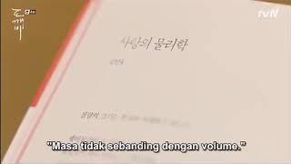 Puisi drama korea Goblin  The lonely and great god  masa tidak sebanding dengan volume