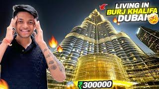 Living in Burj Khalifa 3 Lakh Rupees Night￼￼