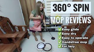 360° Spin Mop Reviews  Lazy Mops  Smooth Cleaning Mop  @ShamVillaflores Mimic Trends