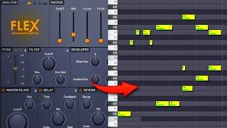 How To Make Amazing Piano Melodies Using FLEX  Easy Method