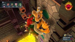 Mario Party 10 Bowser Party #26 Mario Luigi Toad Yoshi Chaos Castle Master Difficulty