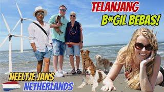 EXPLORING NUDE BEACH DELTAPARK NEELTJE JANS IN NETHERLANDS