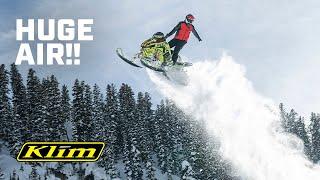 Going big in Wyoming  KLIM Backcountry Team ride