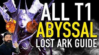 ABYSSAL DUNGEON GUIDE  TIER 1 LOST ARK - DEMON BEAST NECROMANCERS TWISTED WARLORD HILDEBRANDT