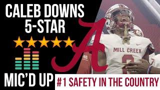 #1 SAFETY IN THE NATION  WATCH THIS   CALEB DOWNS MICD UP