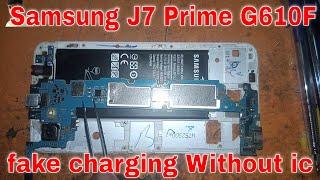 samsung j7 prime charging not save How to fix j7 prime fake charging Without Ic