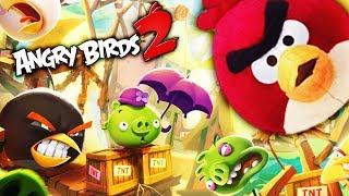 ПЛЮШЕВЫЕ РЕДЫ против СВИНЕЙ Мультяшная игра про ЗЛЫХ ПТИЧЕК Angry Birds 2