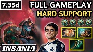 10800 AVG MMR - Insania ORACLE Hard Support Gameplay - Dota 2 Full Match Gameplay