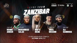  LIVE from Zanzibar With Mufti Menk ️  Peace Respect Unity   Light Upon Light Global 2024 