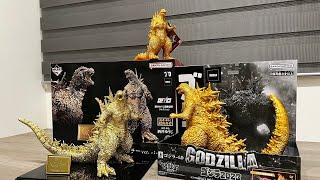 【BANDAI】Godzilla Minus One Oscar Statue｜Godzilla 2023 SOFVICS Gold Color Ver.｜一番賞《哥吉拉-1.0》奧斯卡金色軟膠