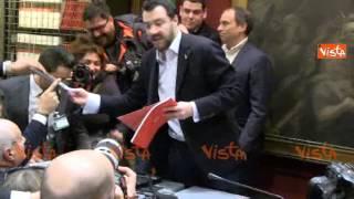 SALVINI PRESENTA NOI CON SALVINI LA LEGA DEL SUD - IMMAGINI 19 Dicembre 2014