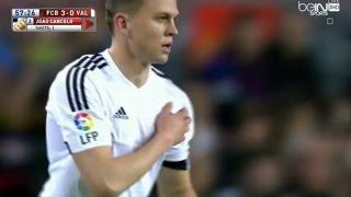 Barca fans cheer to Cheryshev