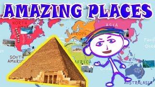 Geography Explorer Amazing Places & Buildings -  Lessons for Kids