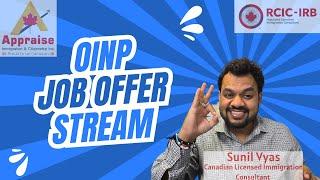 What is the requirement of OINP Employer Job Offer Foreign Worker Stream #oinp #sunilvyas #easypr