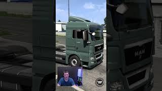 ЛАЙФХАК КАК БЫСТРО ЦЕПЛЯТЬ ПРИЦЕП ETS2 #shorts