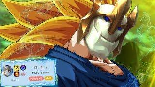 This is SUPER GALIO in the FREE ELO GOD-FORM  Broken? BEYOND THAT  LoL Galio Season 10 Gameplay