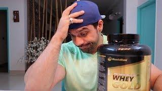 I QUIT My Problem With MUSCLEBLAZE WHEY GOLD PROTEIN