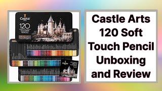 Unboxing and Review of Castle Arts 120 Soft Touch Pencil Set