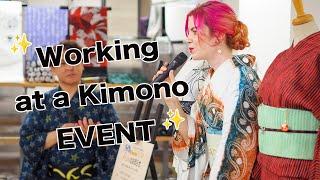Working as a Professional Kimono Teacher in Japan  Kimono Event BTS