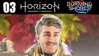 Horizon Forbidden West Burning Shores al aparato 03 Nos cargamos a ELONSITO MUSK y su JUGUETE