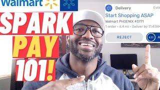 How to make a full time income on Walmart Spark