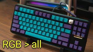 the shadow80 redefines RGB for mechanical keyboards