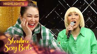 Vice Ganda catches Ruffa taking a selfie  It’s Showtime Sexy Babe