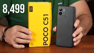 POCO C51 Review  Another Budget Smartphone for Rs. 8499