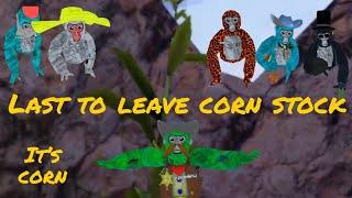 last to leave corn stalk gorilla tag