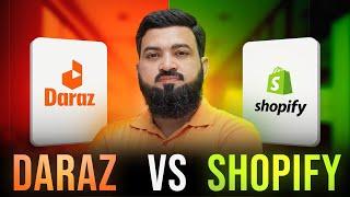 Daraz vs Shopify  Best E-Commerce Platform for Newbies Pros & Cons