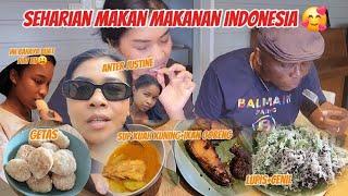 Bersyukur bisa makan makanan Indonesia seharian️